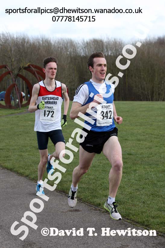 Senior mens North Eastern Counties AA Road Relay Champs., Hetton Lyons Country Park, Hetton-le-hole, County Durham